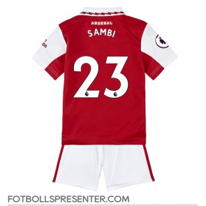 Arsenal Albert Sambi Lokonga #23 Hemmatröja Barn 2022-23 Kortärmad (+ korta byxor)